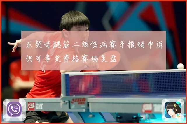 东契奇腿筋二级伤病赛季报销申诉仍可争奖资格赛场复盘